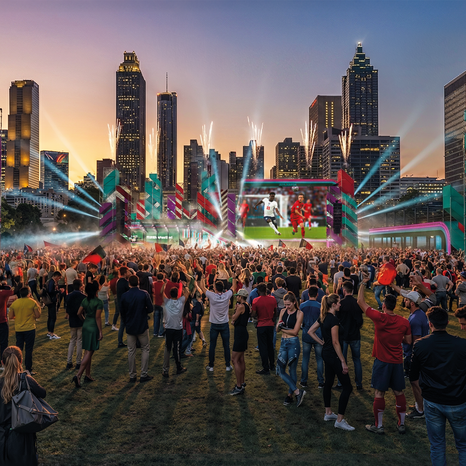 FIFA World Cup 26 Atlanta saying WE ARE ATL